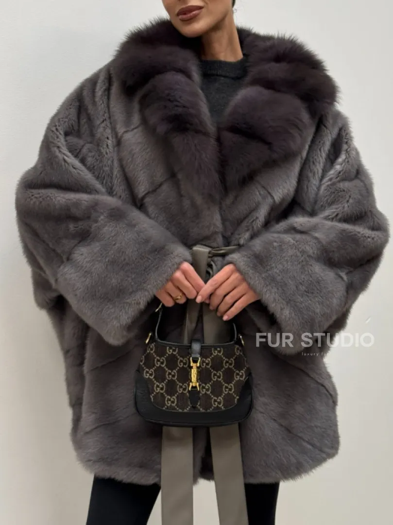 Полушубок норковый 