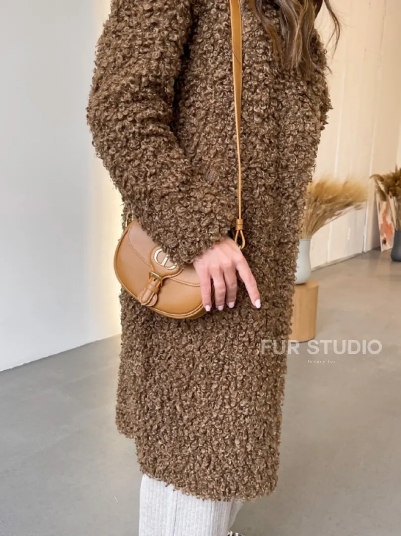 Шуба из искусственного меха - фото 3