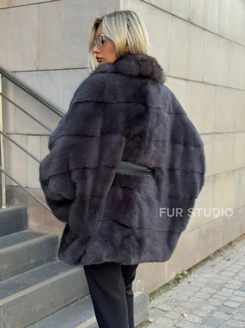Женская норковая шуба 2026 - фото 4