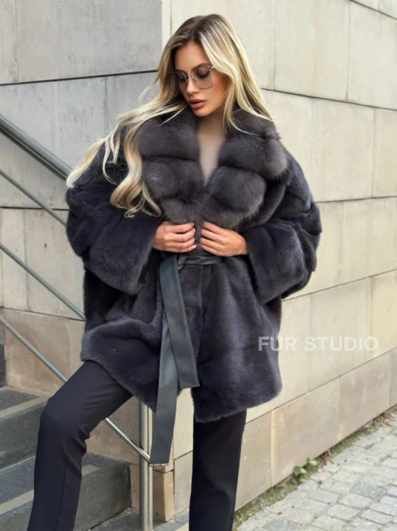 Женская норковая шуба 2026 - фото 0