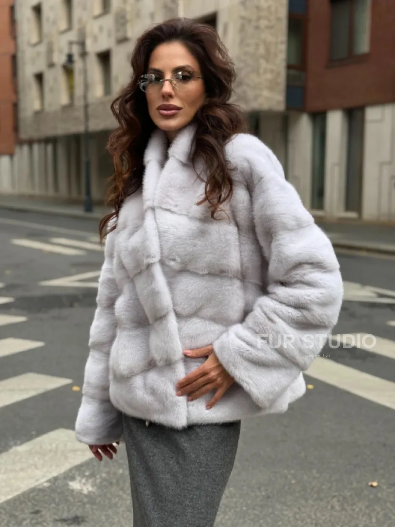 Шуба норковая - короткий жакет