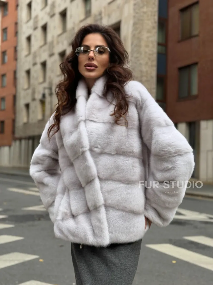 Шуба норковая - короткий жакет
