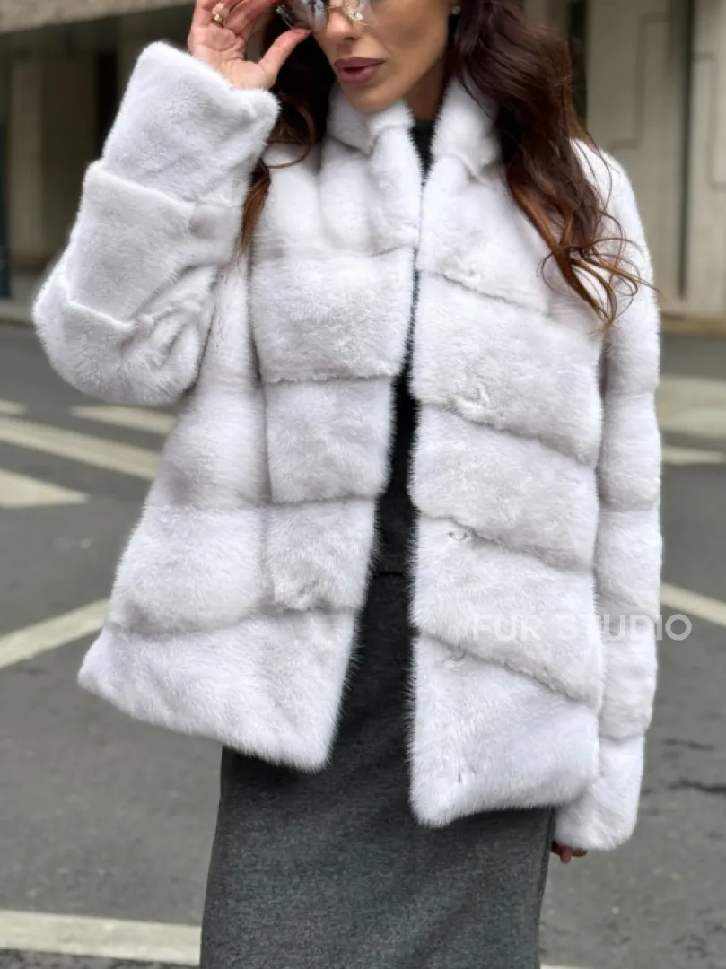 Шуба норковая - короткий жакет