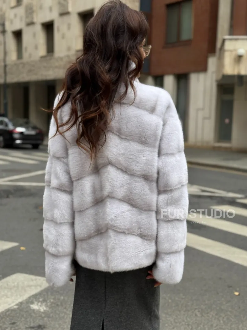 Шуба норковая - короткий жакет