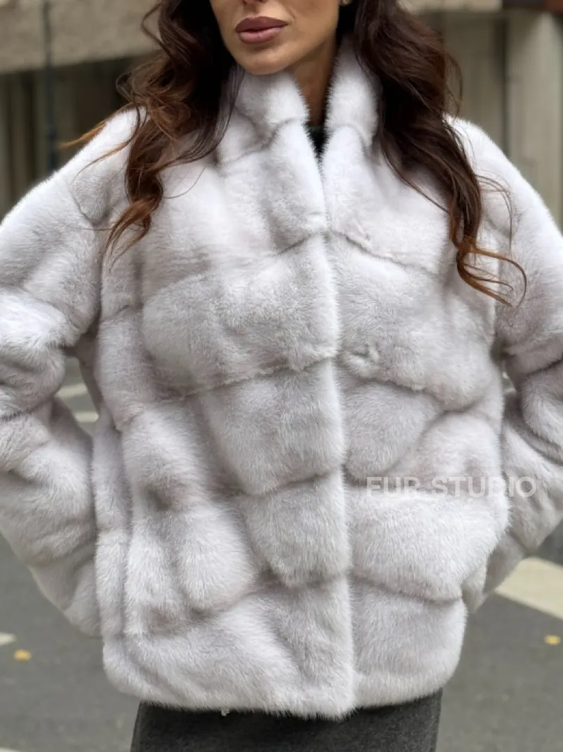 Шуба норковая - короткий жакет