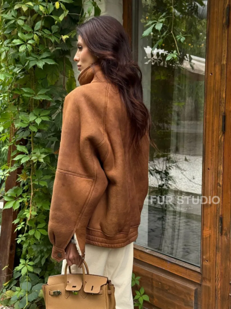 Дубленка женская 2026 - фото 7