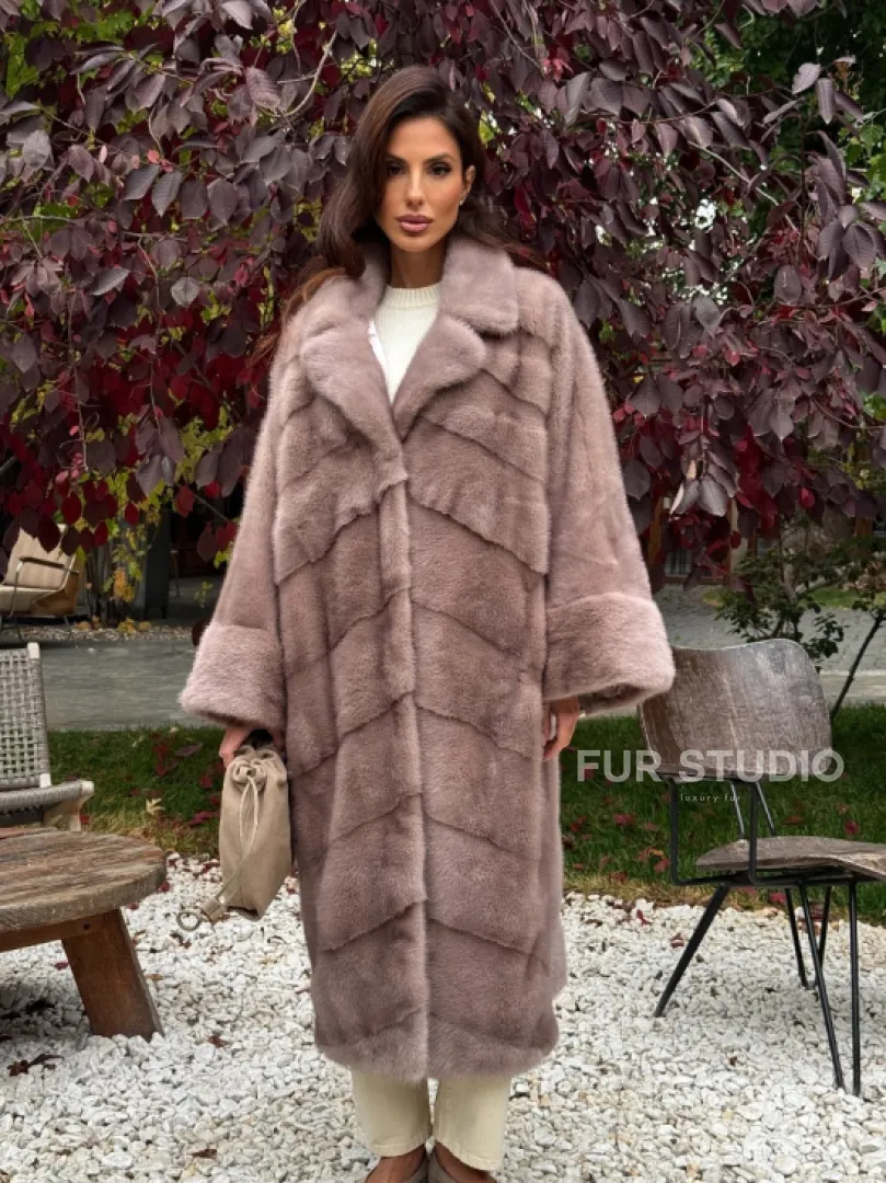 Норковая шуба (больших размеров) - фото 10