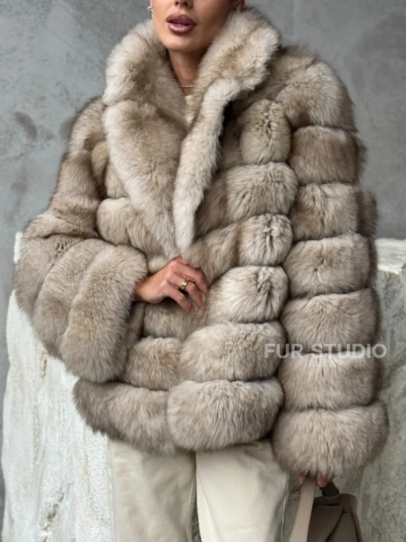 Шуба из песца - фото 3