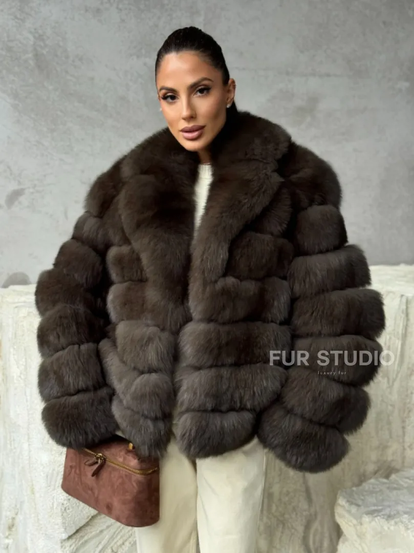 Шуба под соболя - короткая - фото 8