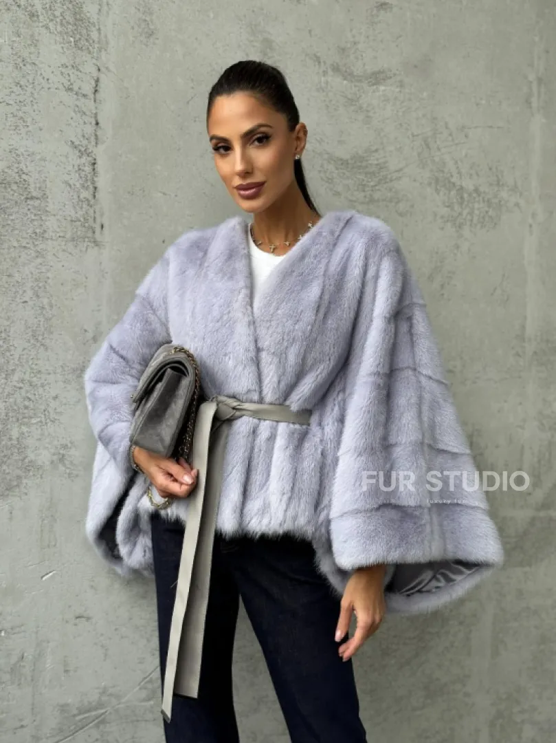 Короткая норковая шуба - фото 6