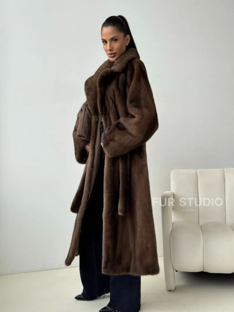 Шуба натуральная женская - фото 9