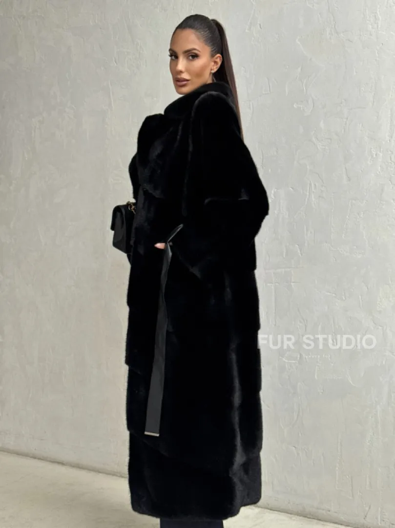 Шуба норка - паркетная раскладка