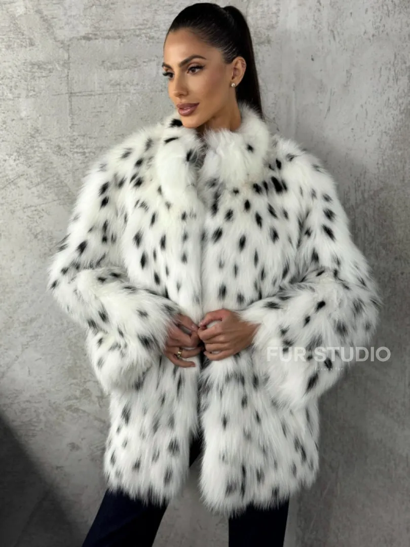 Шуба из лисы под рысь 2026