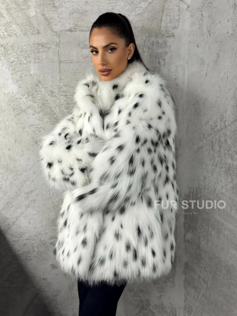 Шуба из лисы под рысь 2026 - фото 8