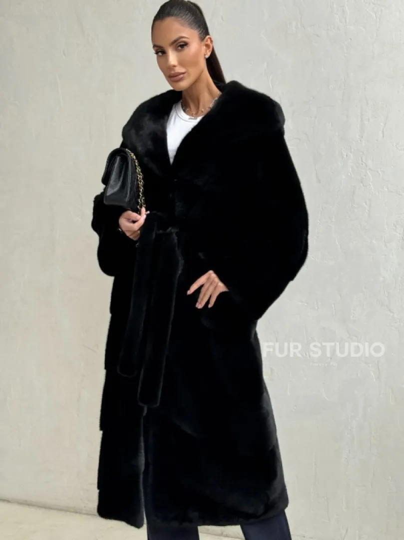 Шуба из американской норки Blackglama - фото 2