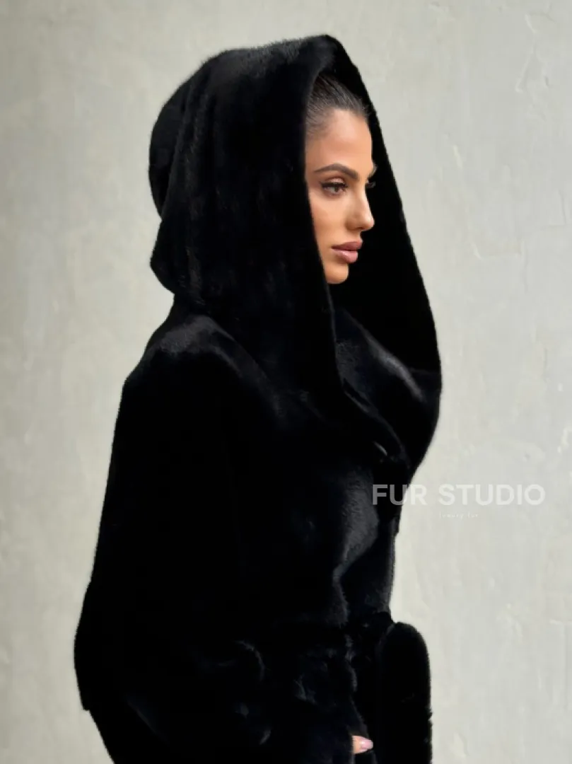 Шуба из американской норки Blackglama