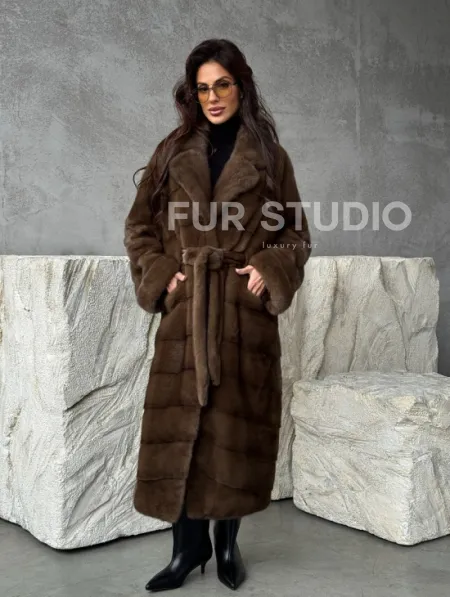 Норковая шуба 2026 - фото 11