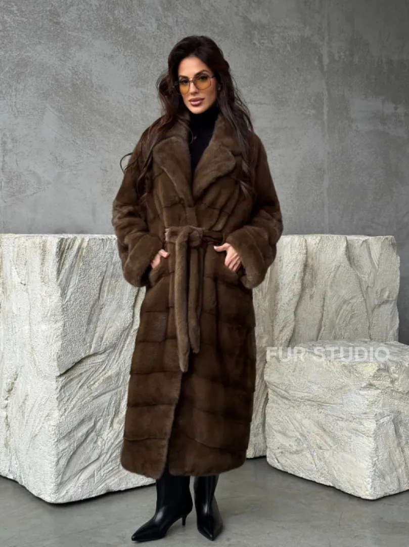 Норковая шуба 2026 - фото 11