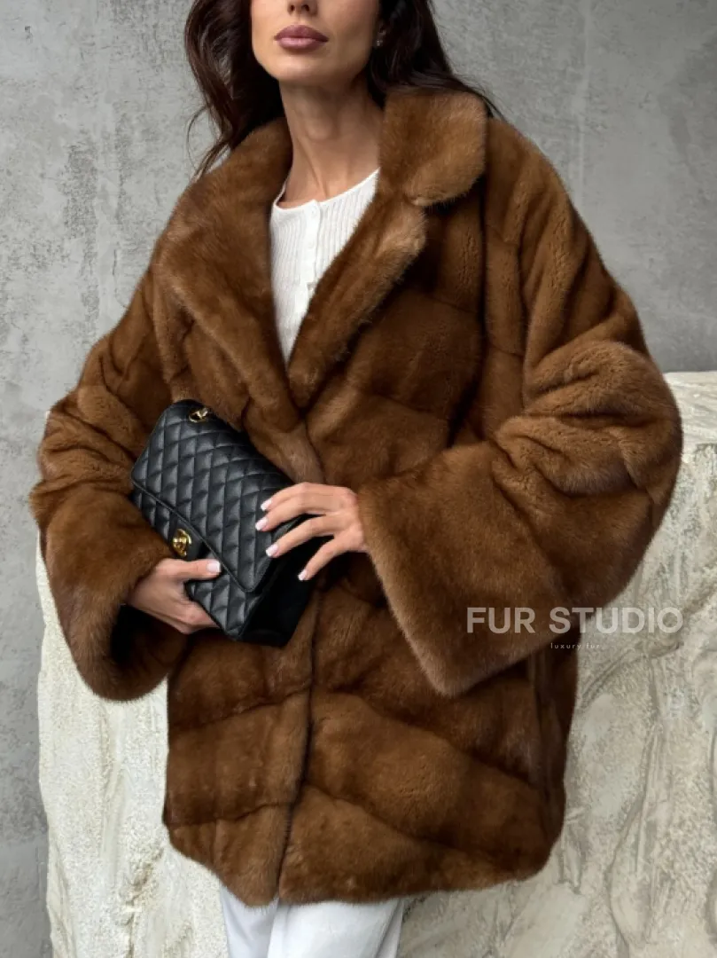 Полушубок норковый - автоледи