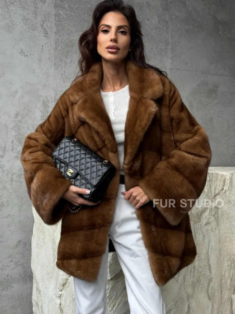 Полушубок норковый - автоледи