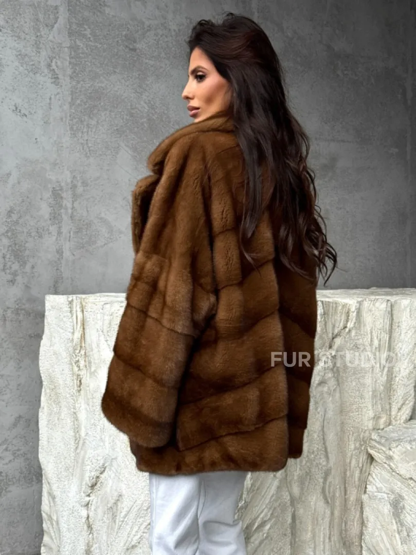 Полушубок норковый - автоледи - фото 7