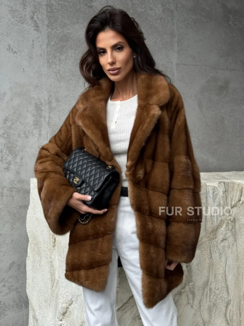 Полушубок норковый - автоледи - фото 6