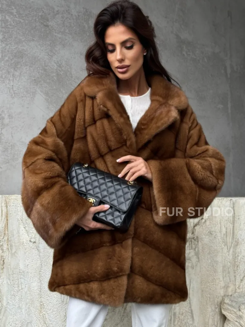 Полушубок норковый - автоледи