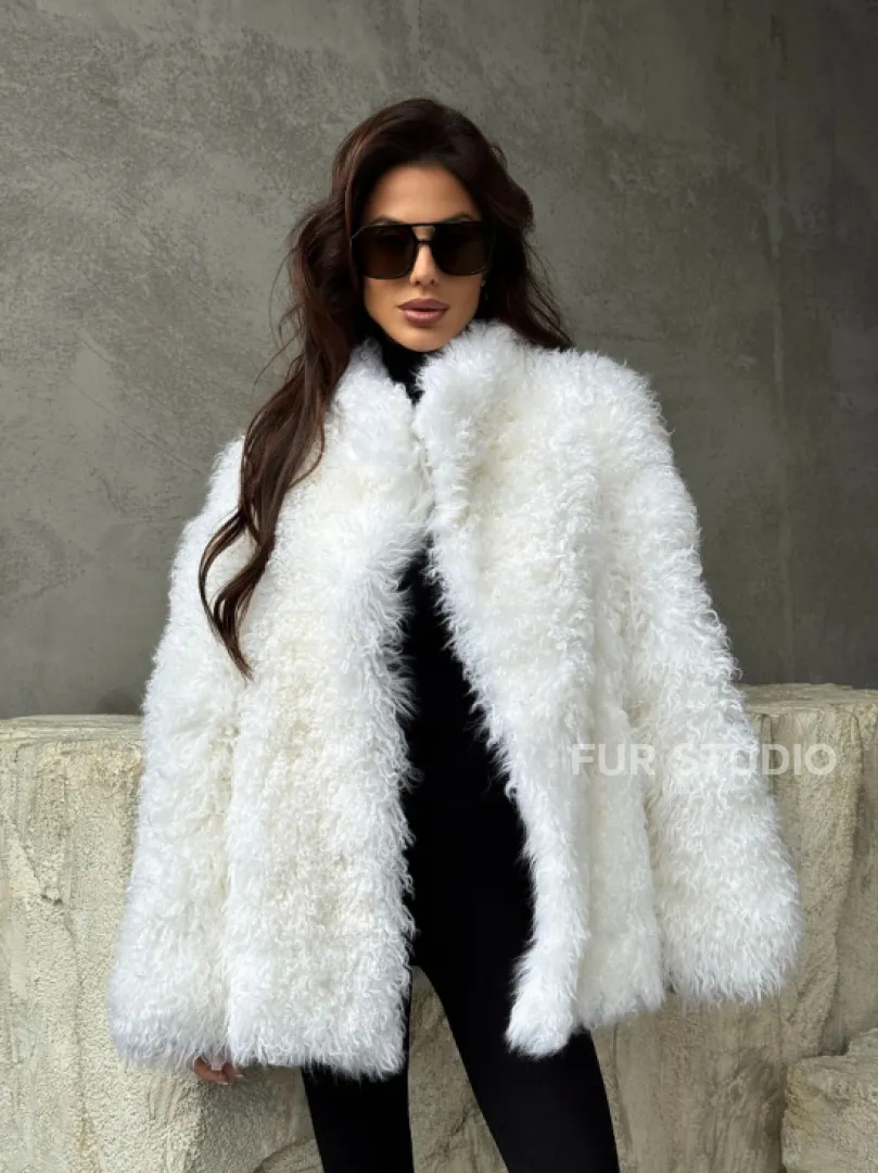 Шуба из альпаки - фото 11