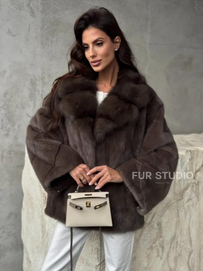 Норковая шуба автоледи - фото 7