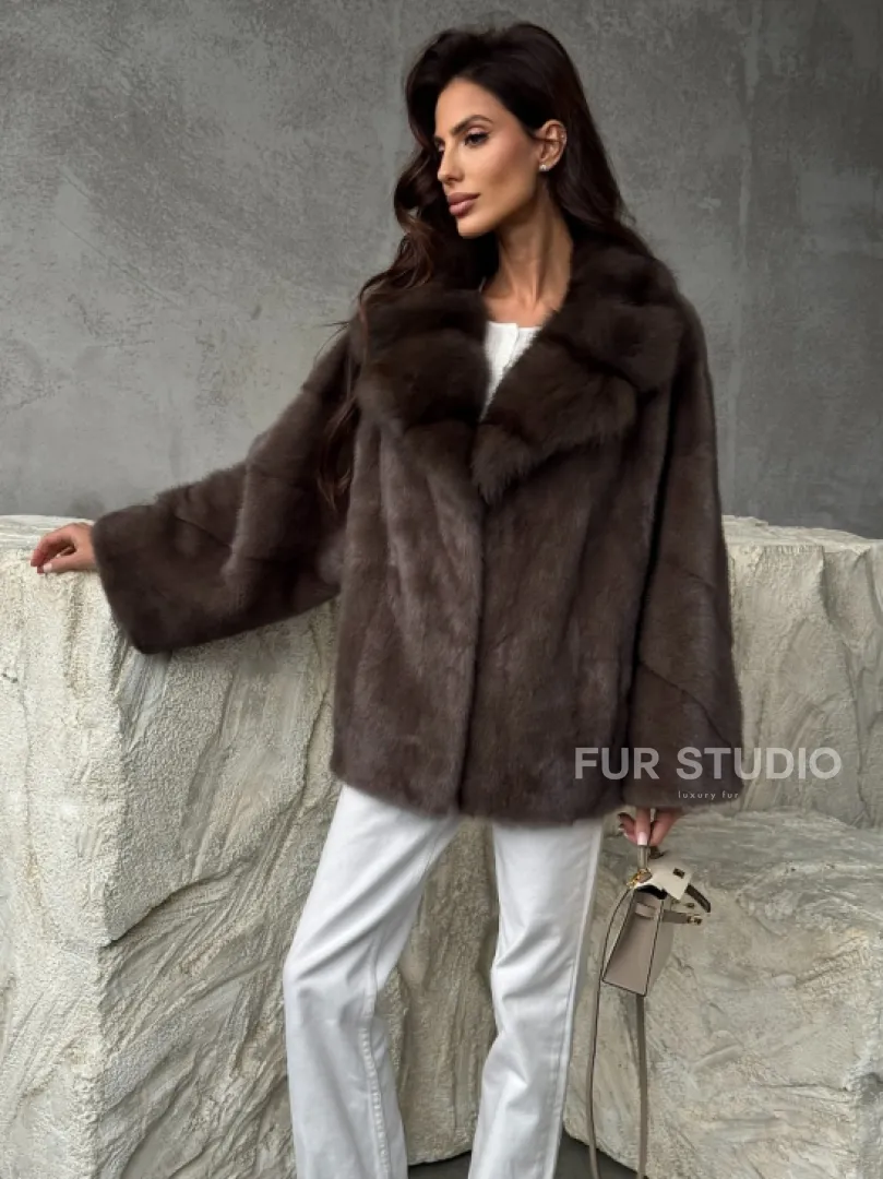 Норковая шуба автоледи