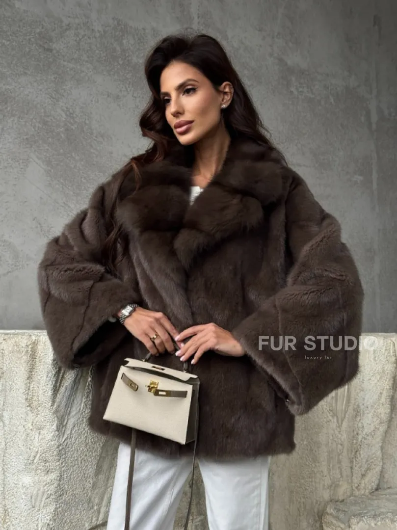 Норковая шуба автоледи - фото 9