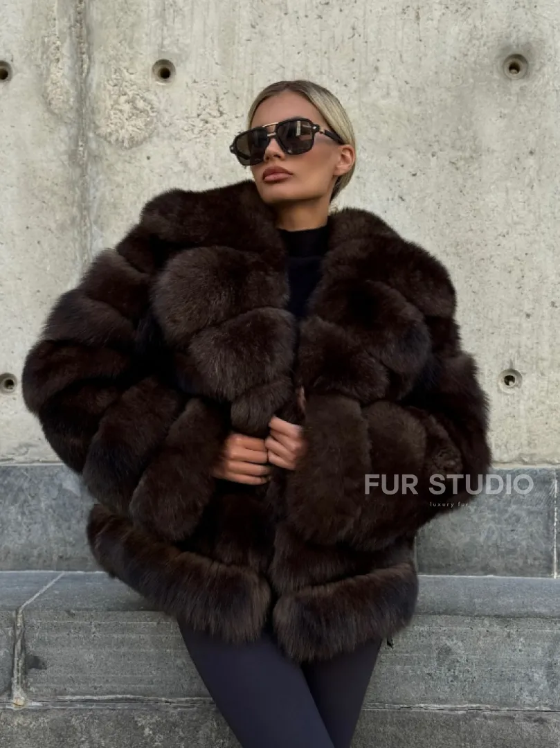Шуба под соболь - фото 8