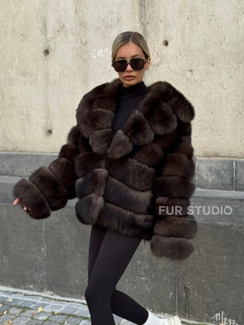 Шуба под соболь - фото 6