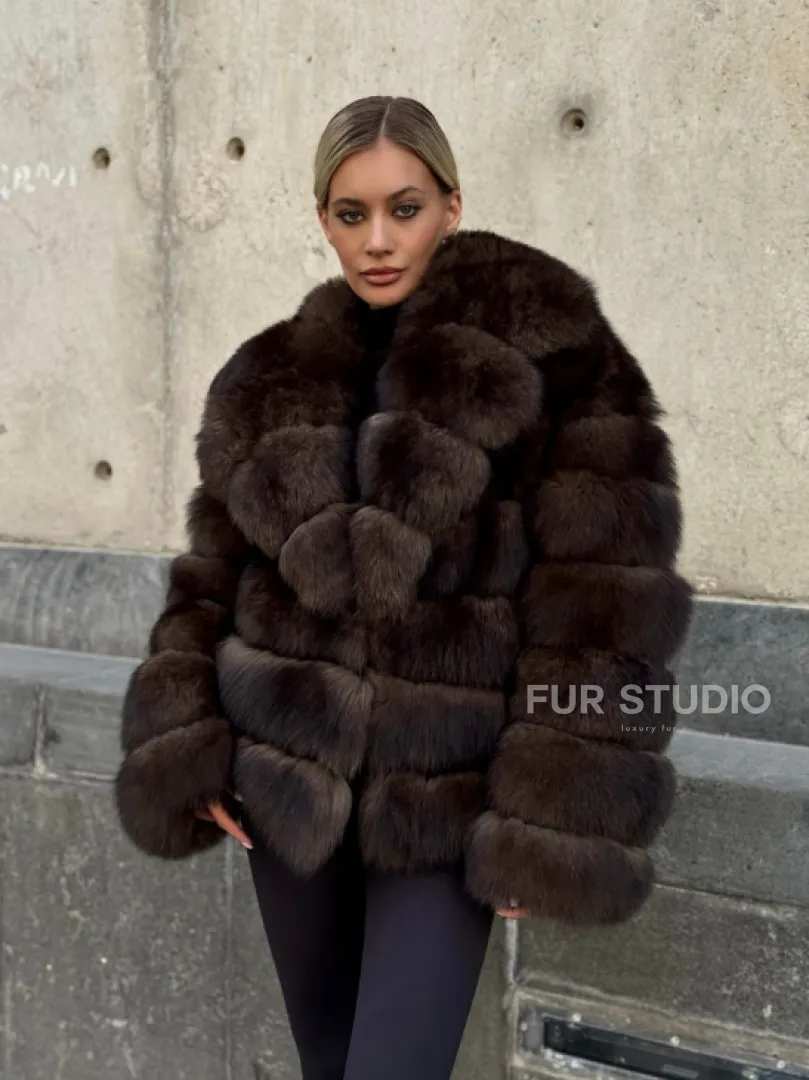 Шуба под соболь - фото 9