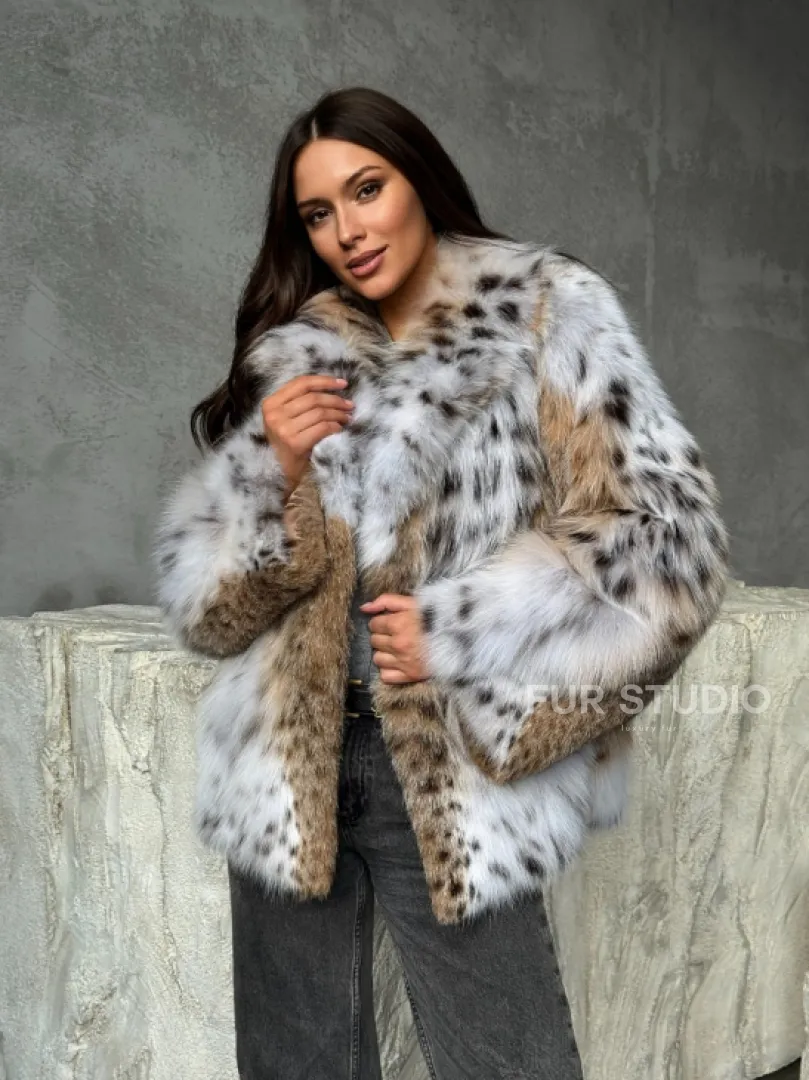 Шуба из рыси