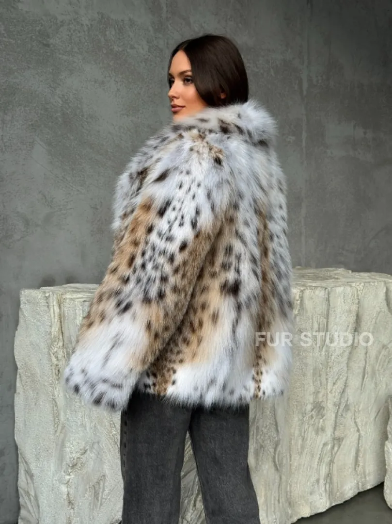 Шуба из рыси