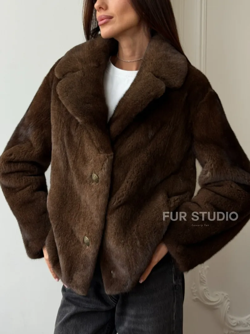 Норковый пиджак - фото 2