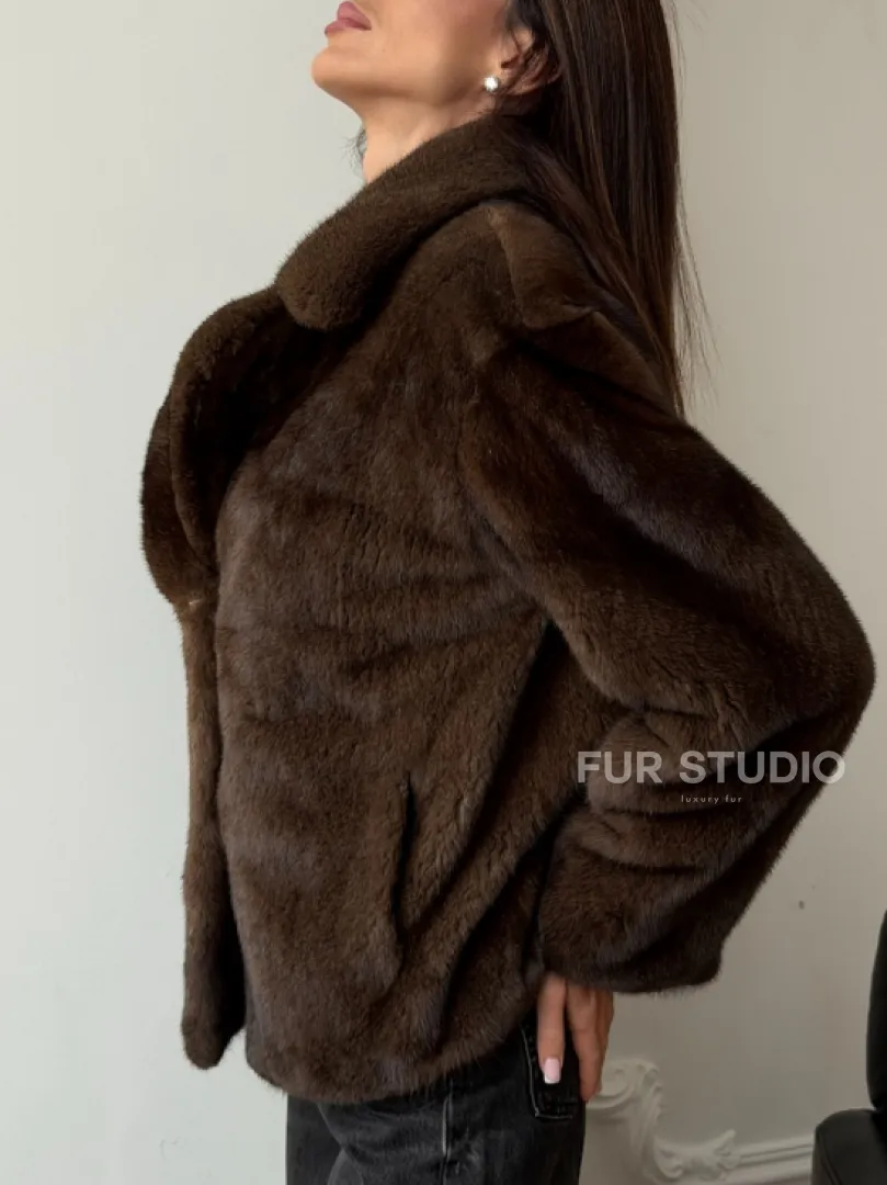 Норковый пиджак - фото 4