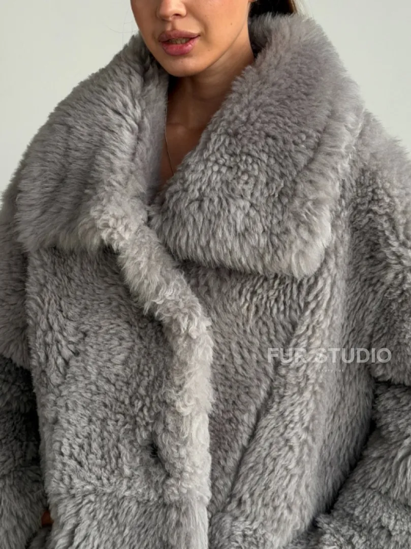 Полушубок из овчины - фото 3