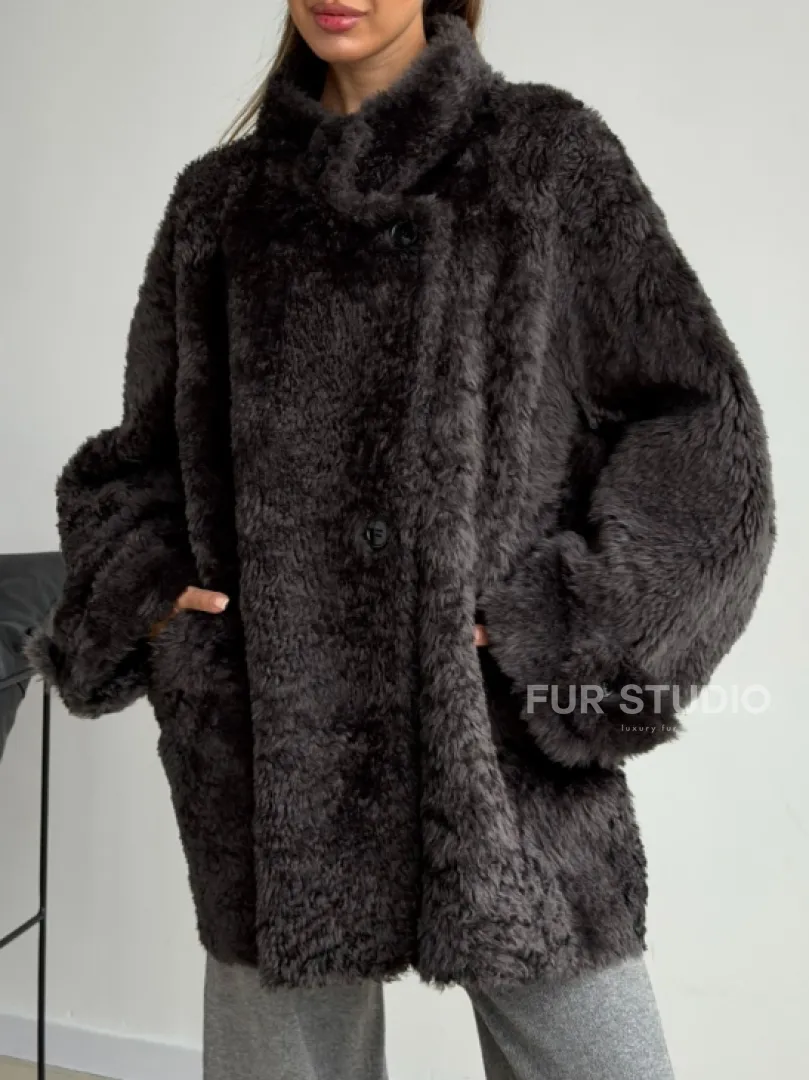 Шубка из овчины - фото 2