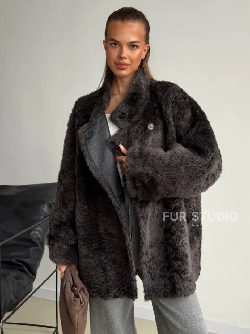 Шубка из овчины - фото 4