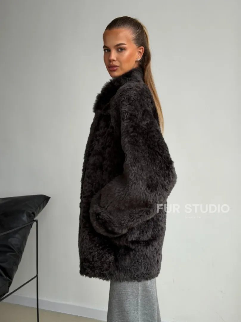 Шубка из овчины - фото 10