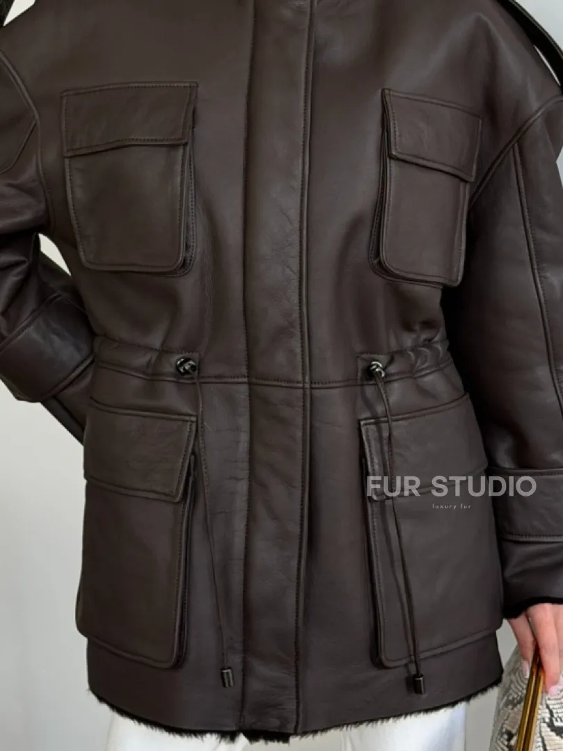 Молодёжная куртка - дублёнка - фото 1