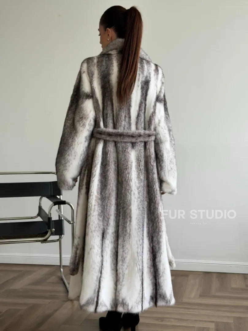 Шуба норковая - крестовка