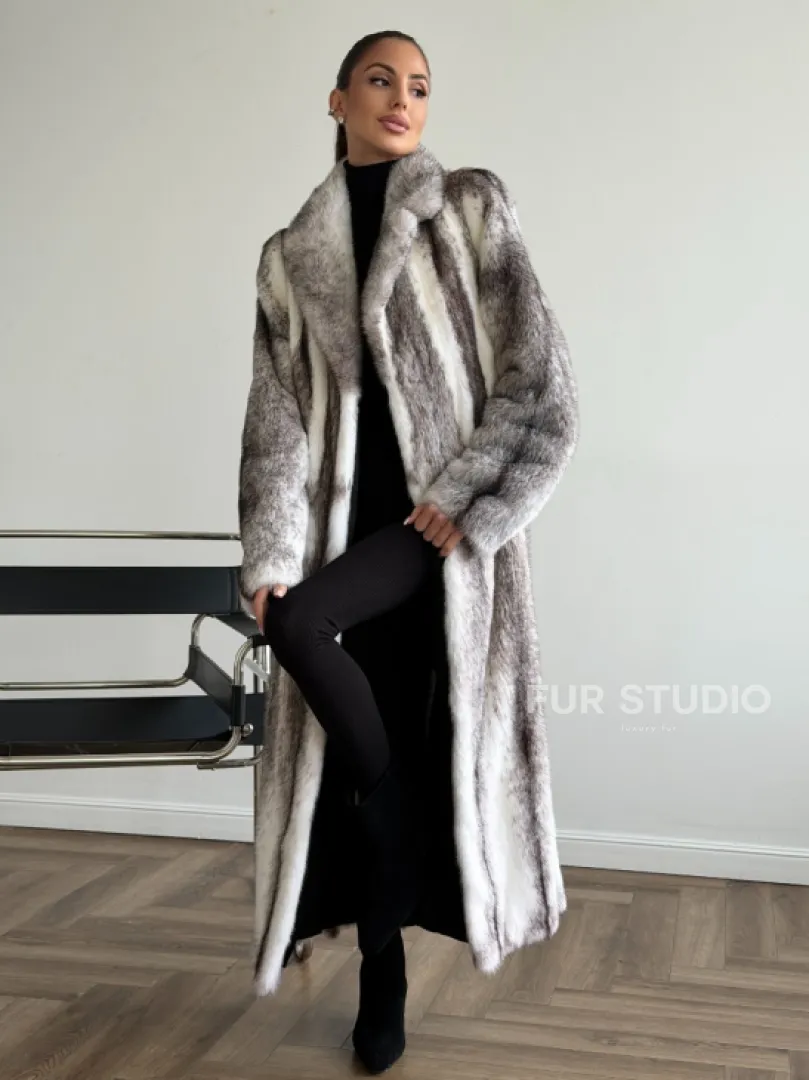 Шуба норковая - крестовка - фото 7