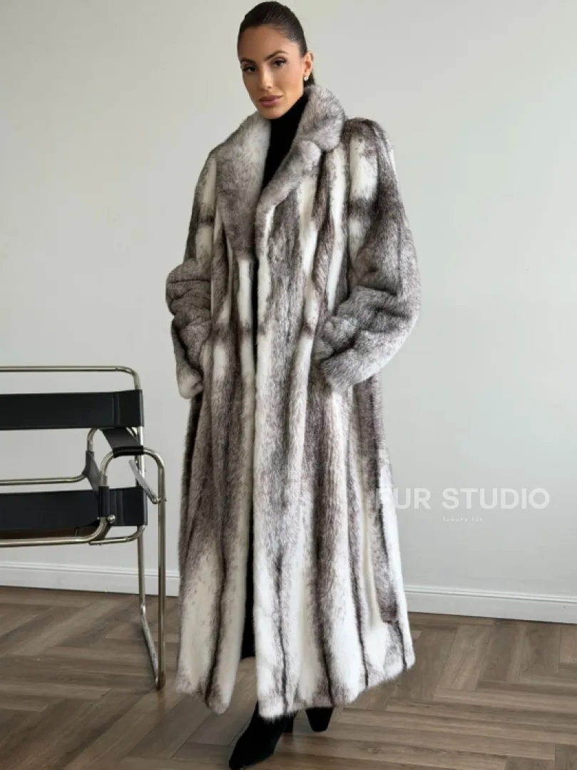 Шуба норковая - крестовка