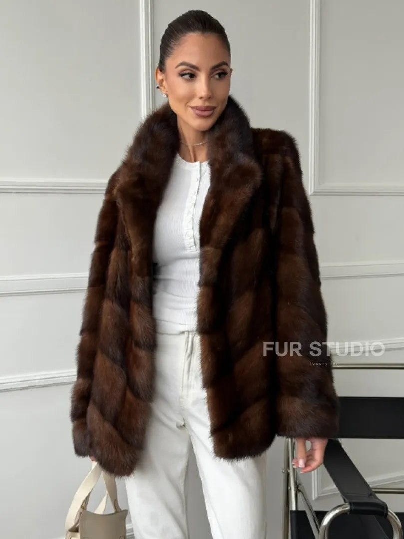 Автоледи - шуба из соболиной норки - фото 6