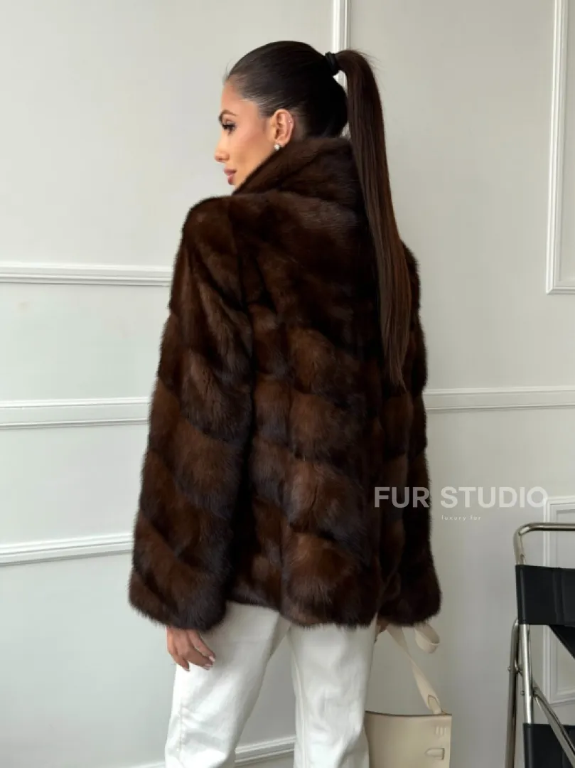 Автоледи - шуба из соболиной норки