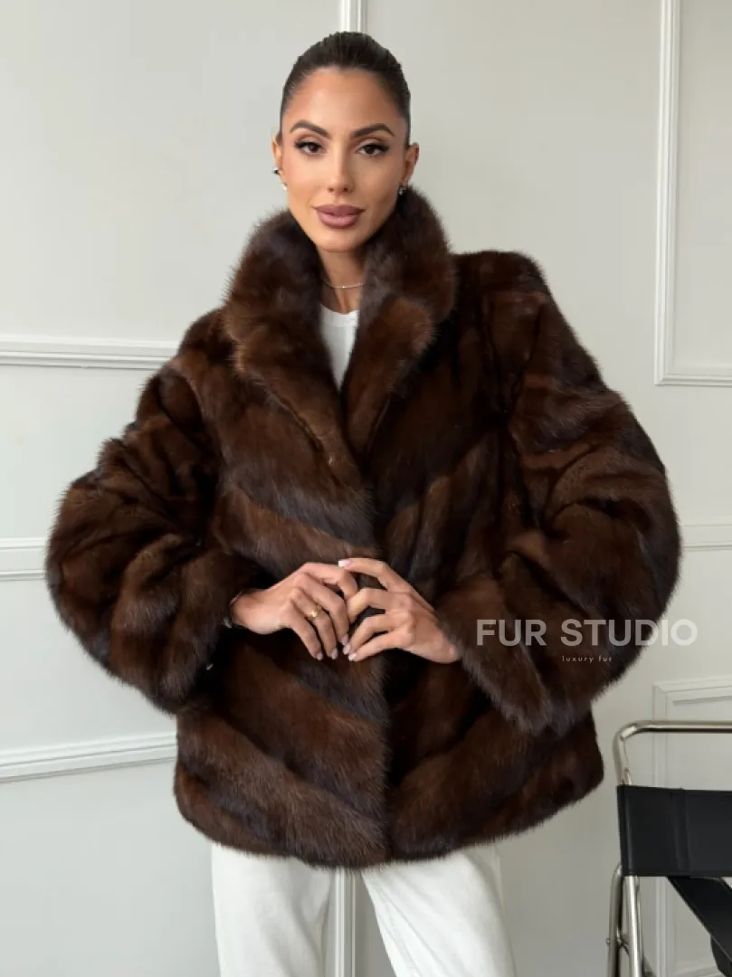 Автоледи - шуба из соболиной норки - фото 8