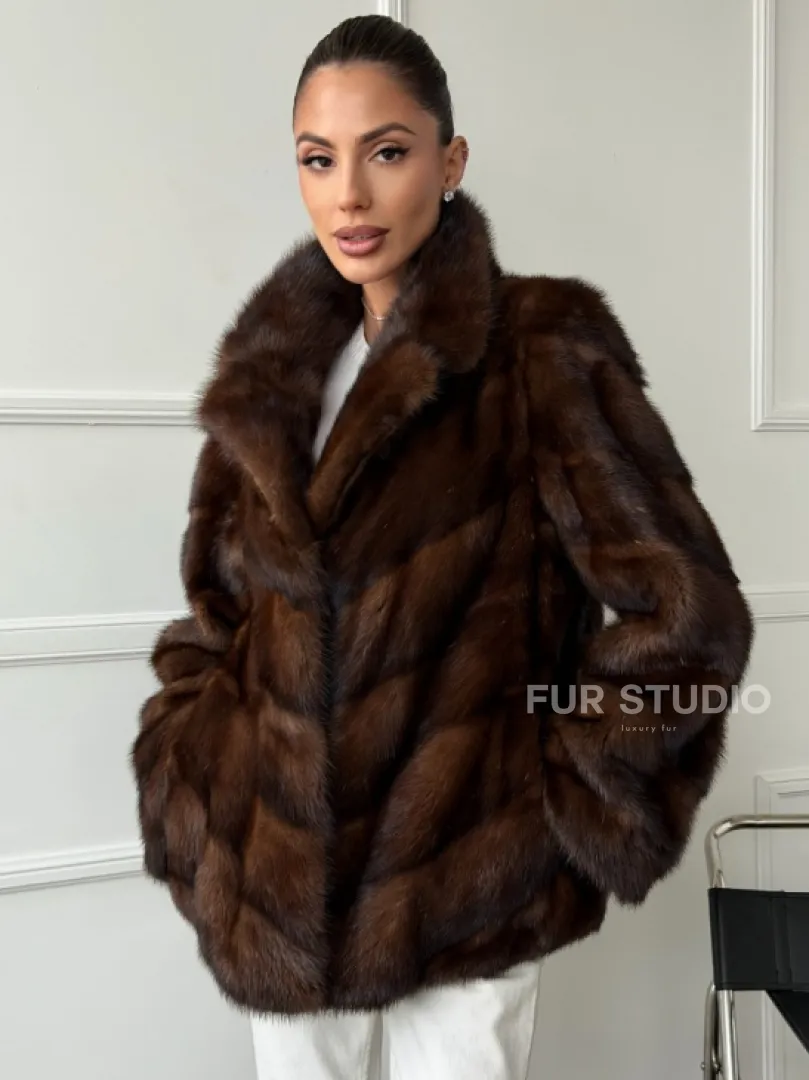 Автоледи - шуба из соболиной норки - фото 0